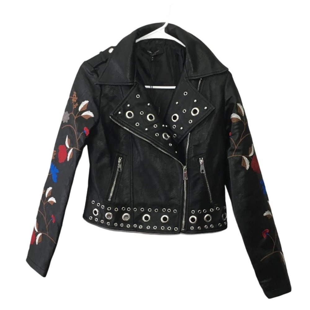 NWT Romeo & Juliet Faux Leather Moto Jacket M